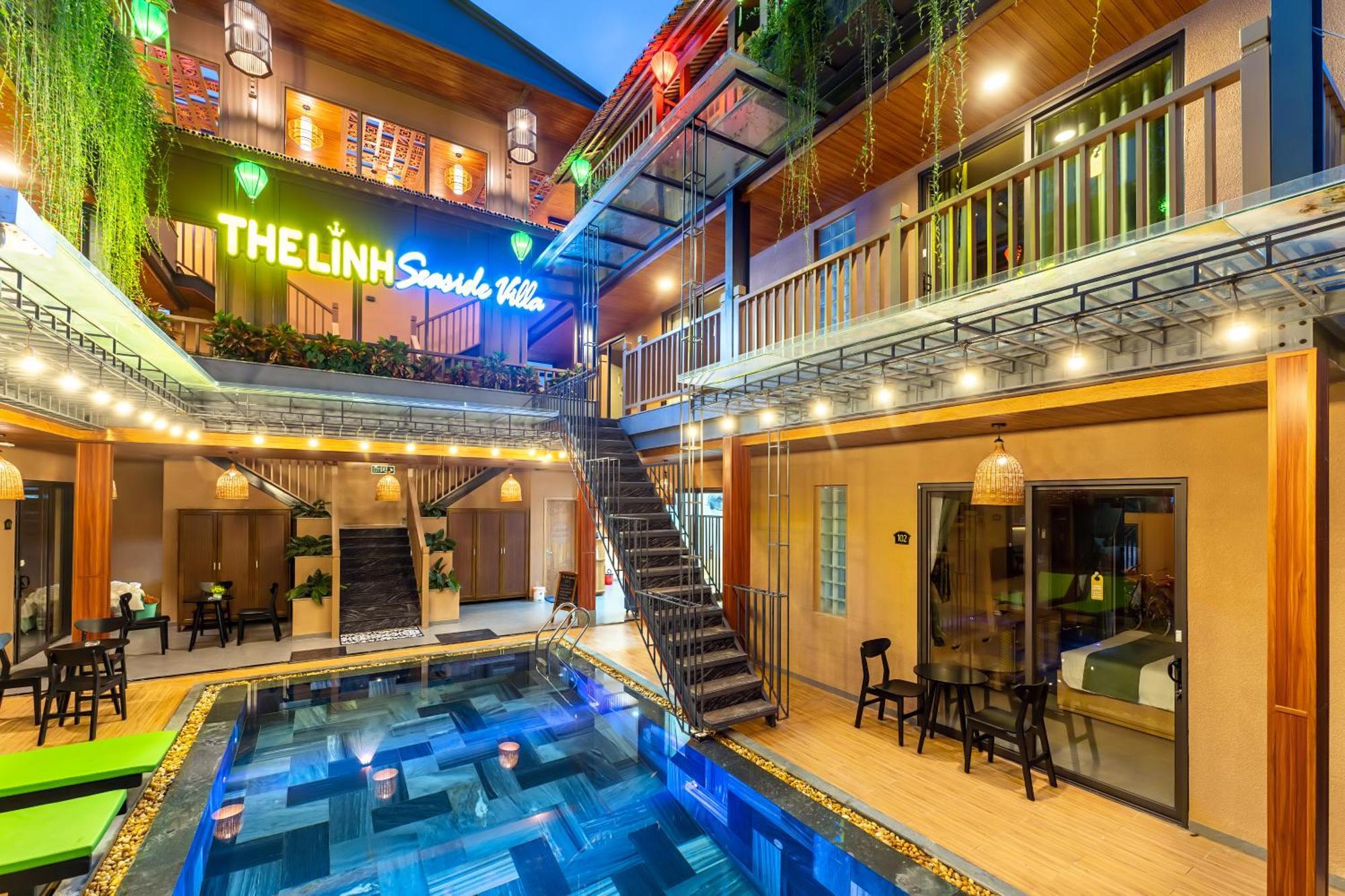 The Linh Seaside Villa Hoi An Eksteriør bilde